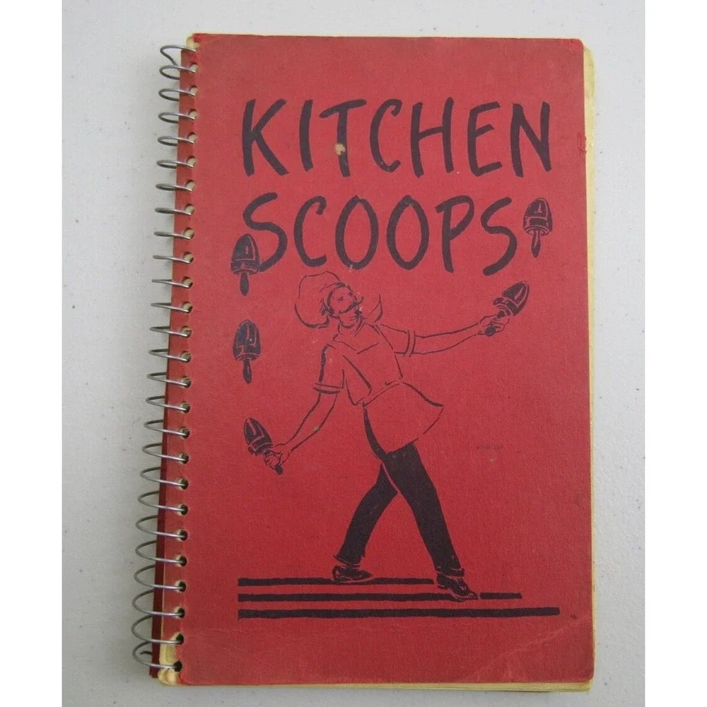 Kitchen Scoops Vintage Cookbook Trinity Episcopal Church Covington Kentucky